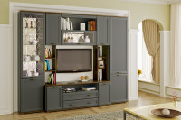 Гостиная Карина-2 фасад Серый оникс