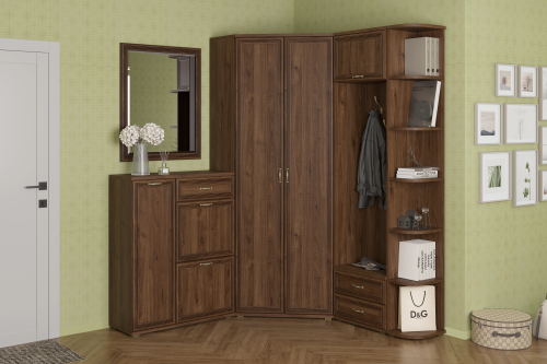 Прихожая Карина-8 После того, как вы сделаете заказ, мебель придет на московский склад в течении 10-12 рабочих дней